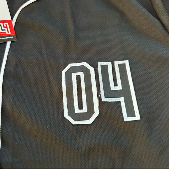 GTL4 baseball jersey style NWT with skull decal on both sleeves mesh material - Picture 4 of 8